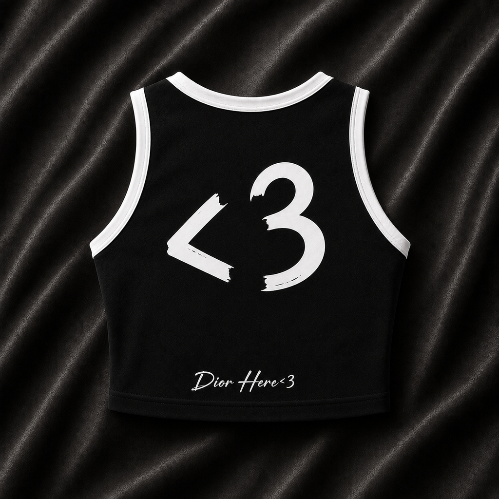 ‘Pretty Girl’ Tank - Black