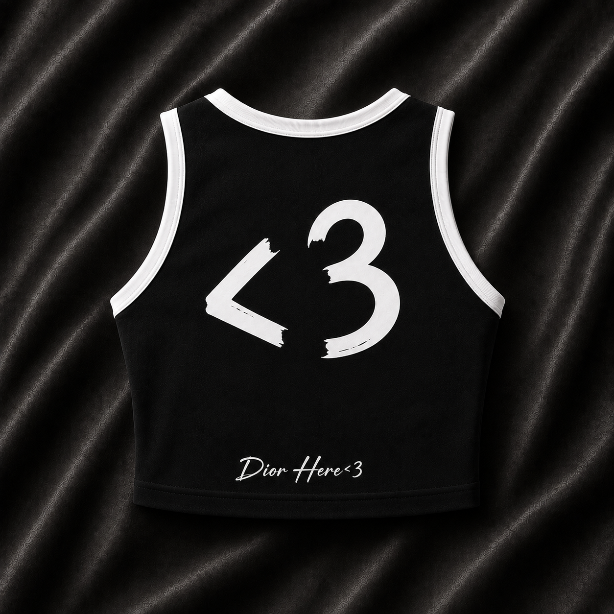 ‘Pretty Girl’ Tank - Black